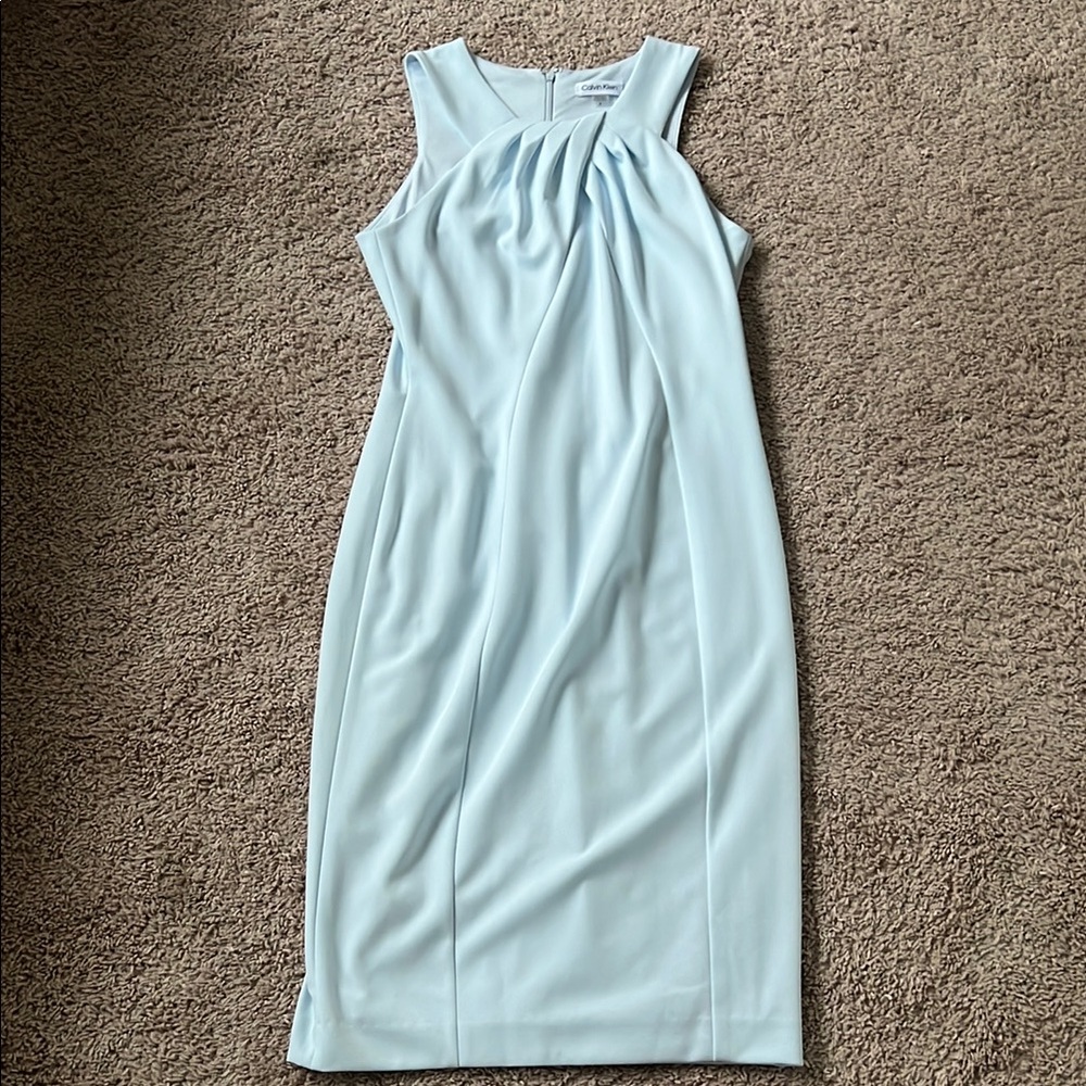 Light Blue Calvin Klein Dress